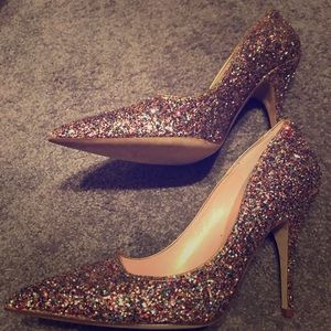 Kate Spade Confetti heels 9 1/2